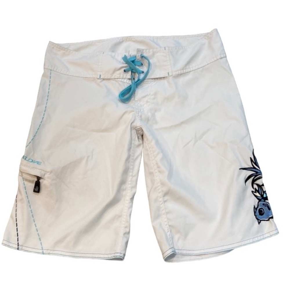 Body Glove Women’s vapor board shorts White, size 9